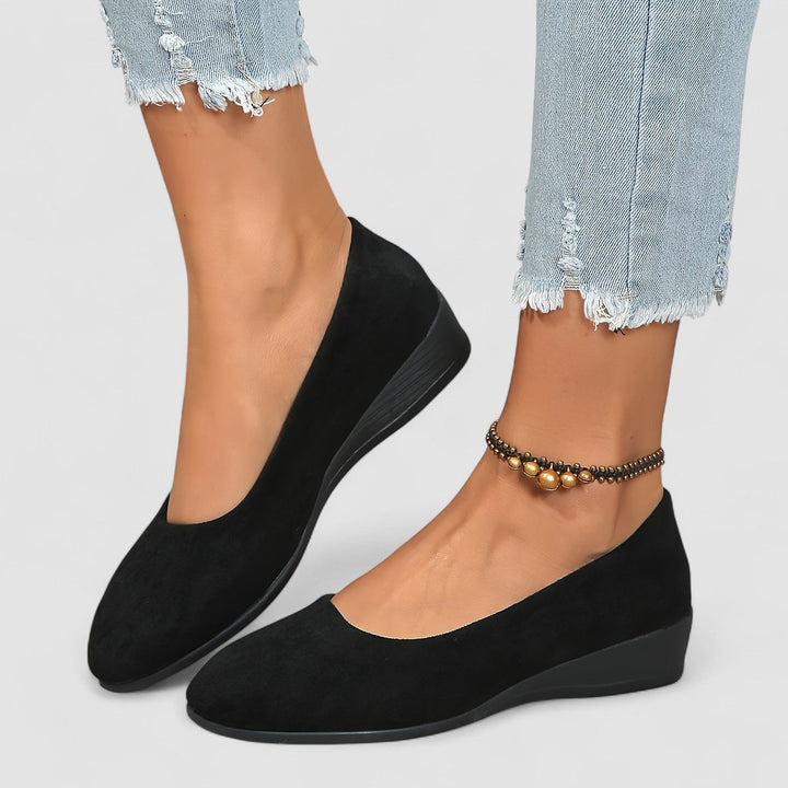 Dervla - Wedge Heel Ballerinas
