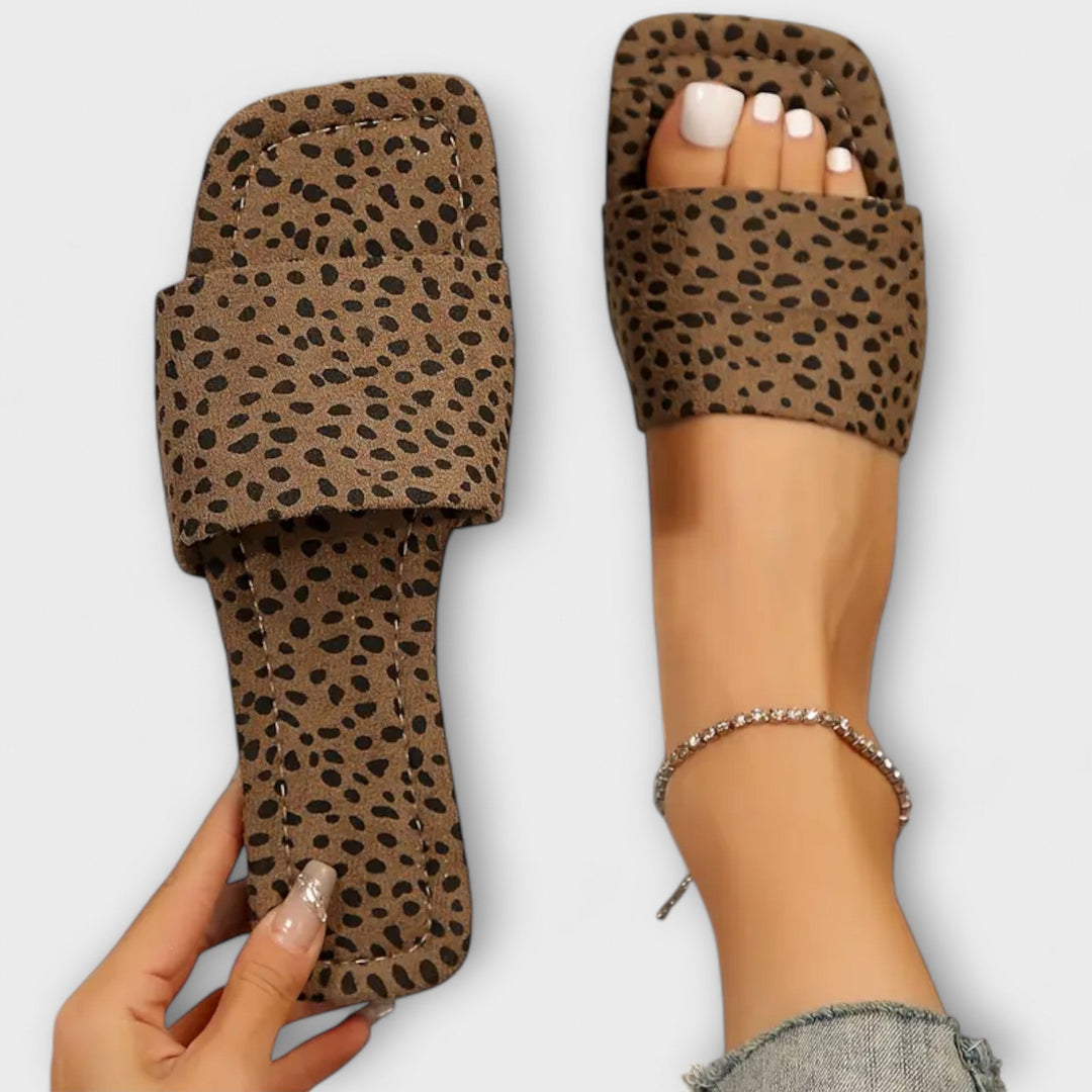 Bríd - Leopard Print Loafers