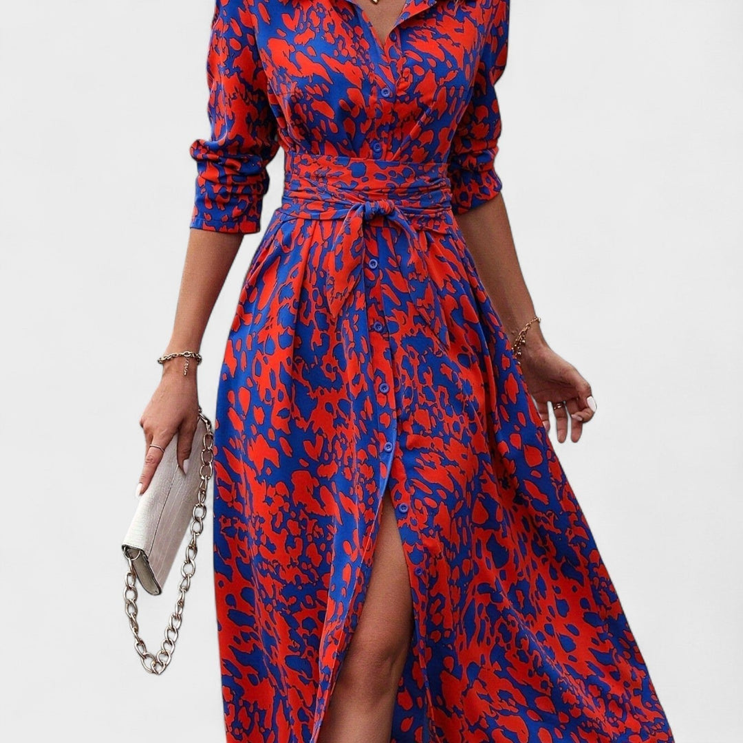 Gráinne - Animal Print Dress