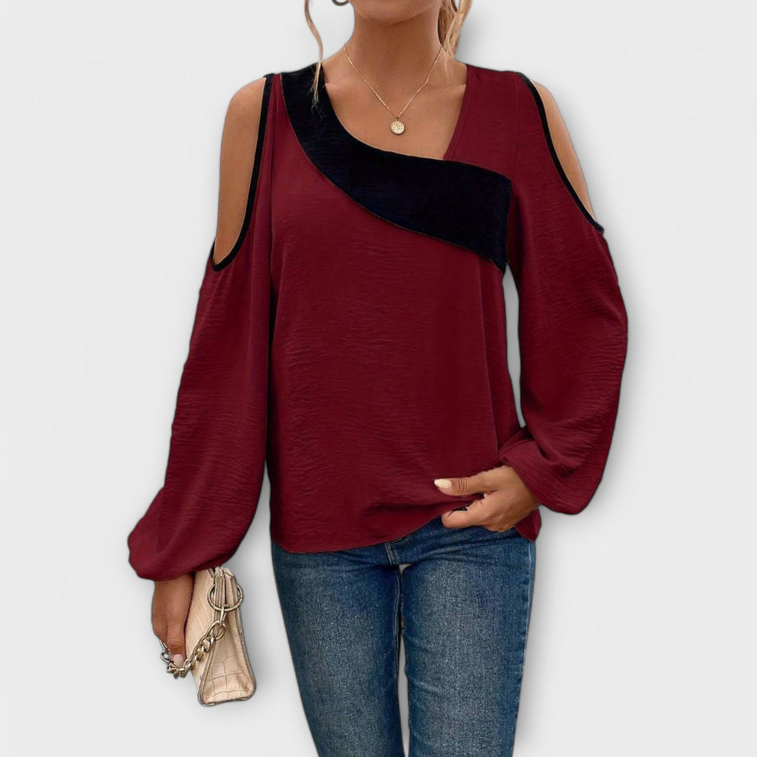 Eabha - Colour Block Blouse