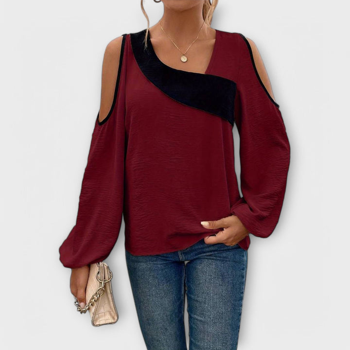 Eabha - Colour Block Blouse