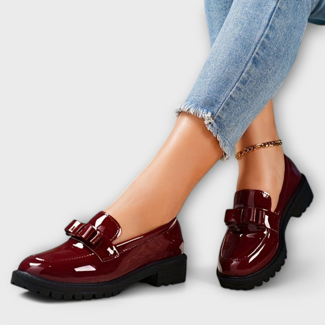 Eabha - Black Patent Loafers