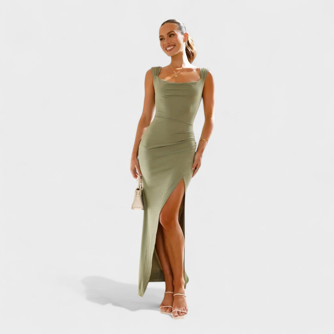 Ciara - Long Dress with Bow