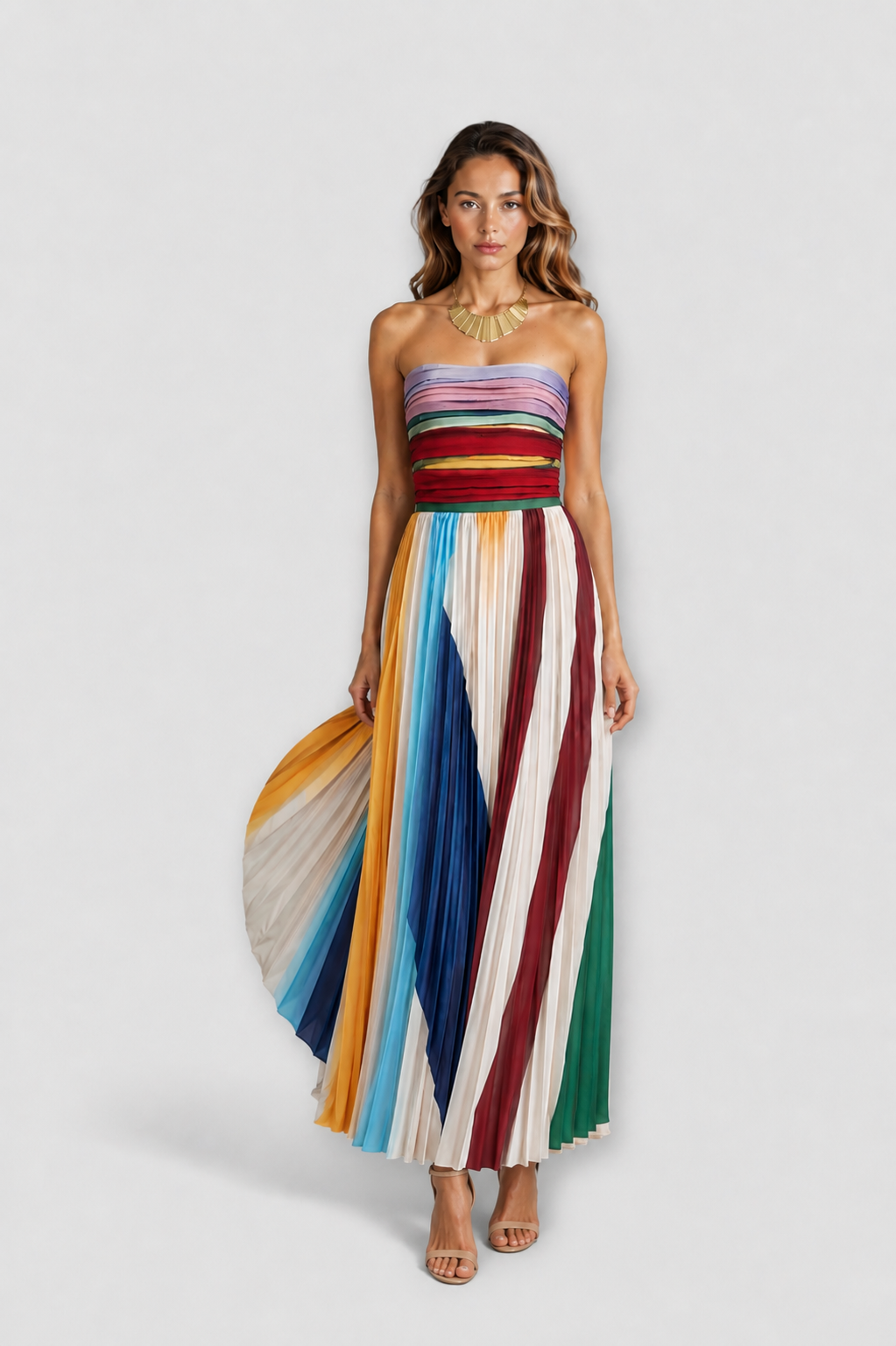 Éveline | Robe Longue Élégante