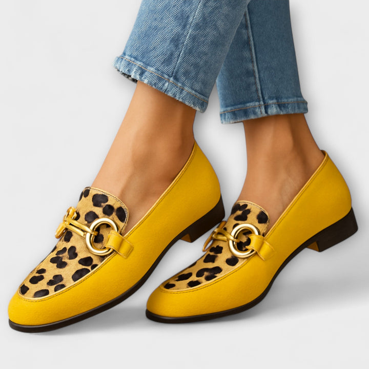 Bríd - Metallic Buckle Shoes