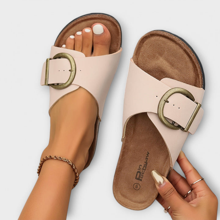 Eabha - Cork Buckle Sandals