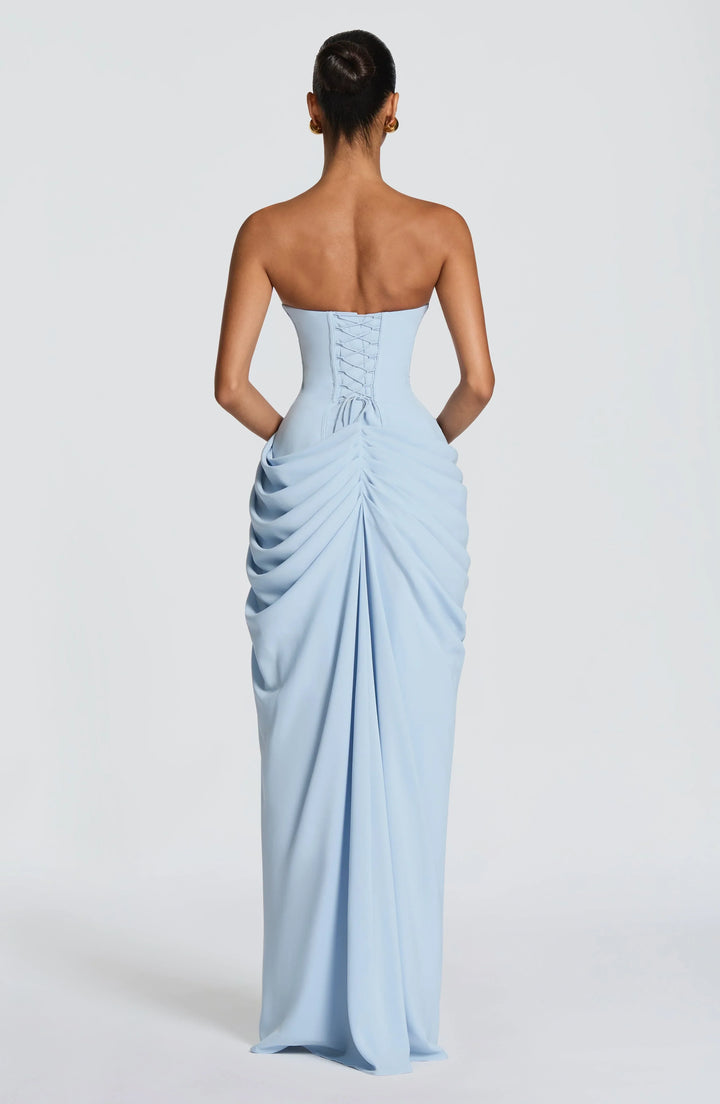 Eimear - Draped Dress with Slit
