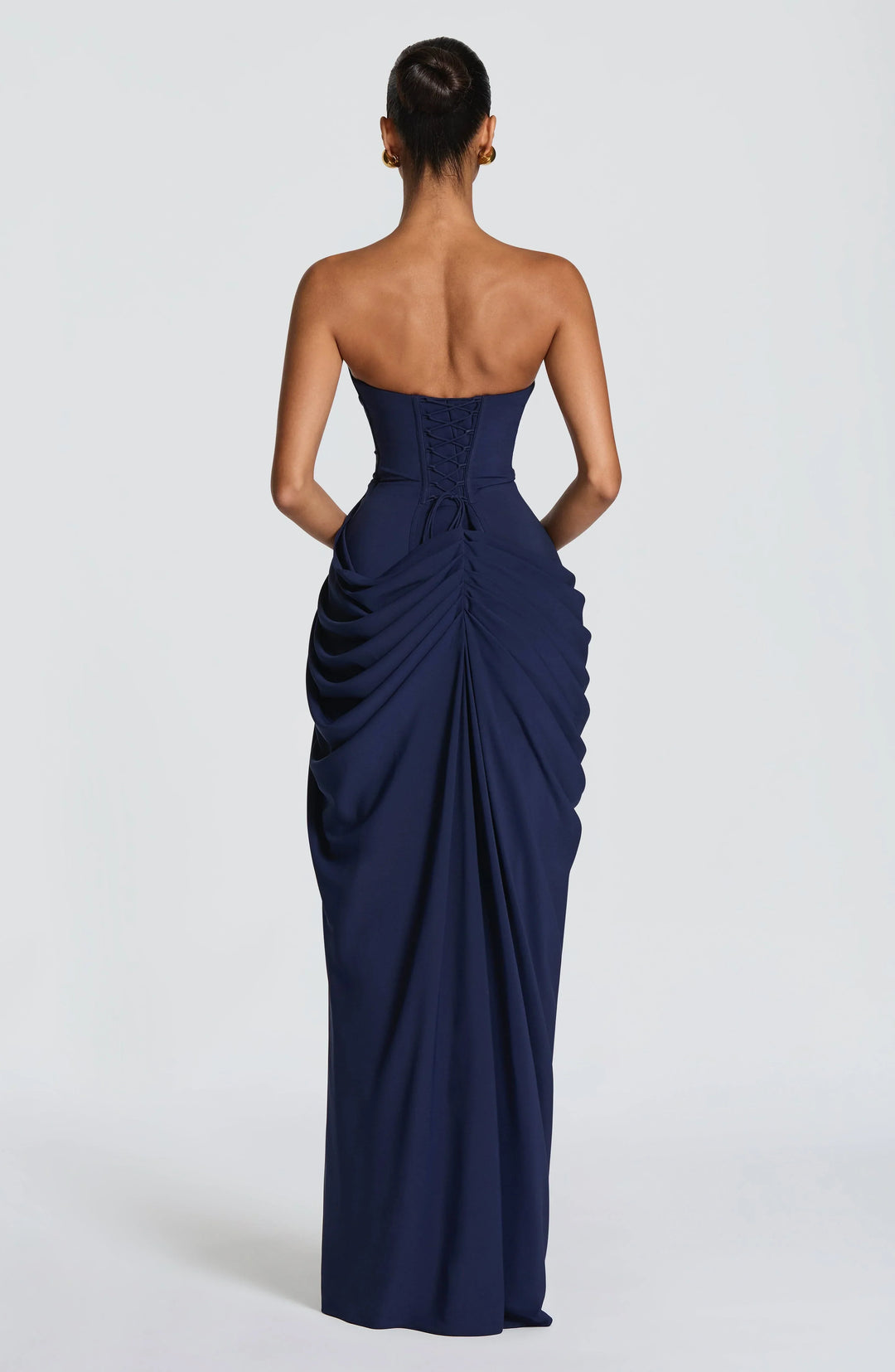 Eimear - Draped Dress with Slit