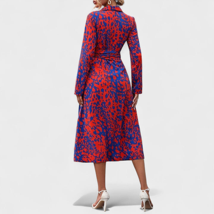 Gráinne - Animal Print Dress