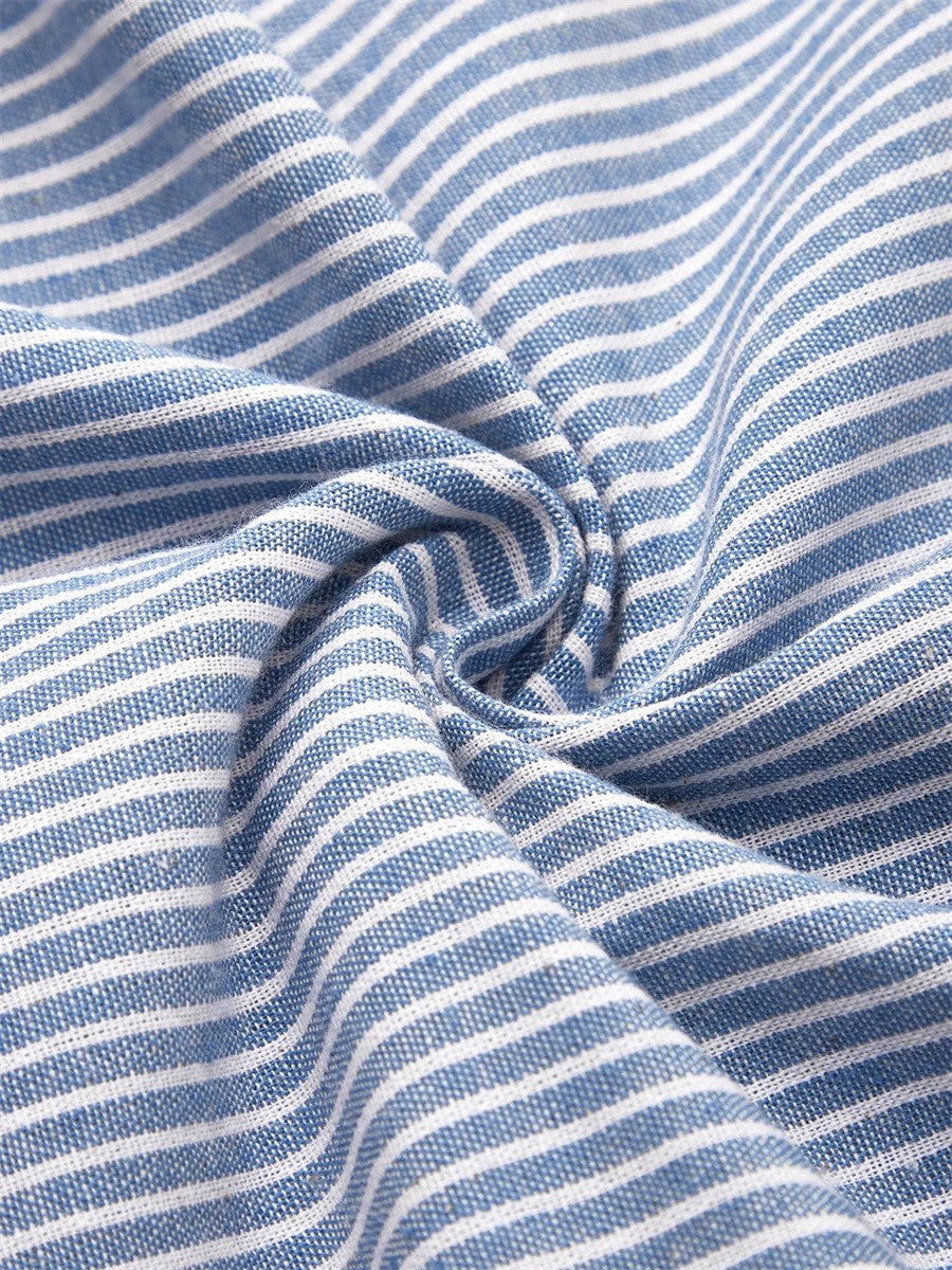Francine | Robe Midi Rayée
