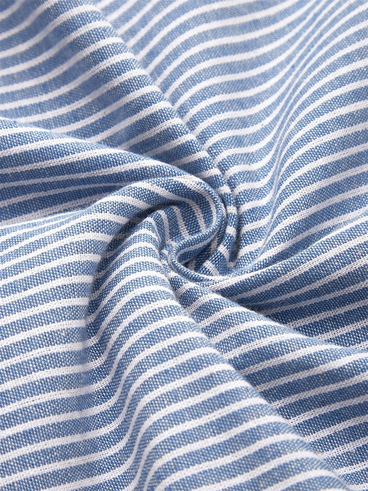 Francine | Robe Midi Rayée