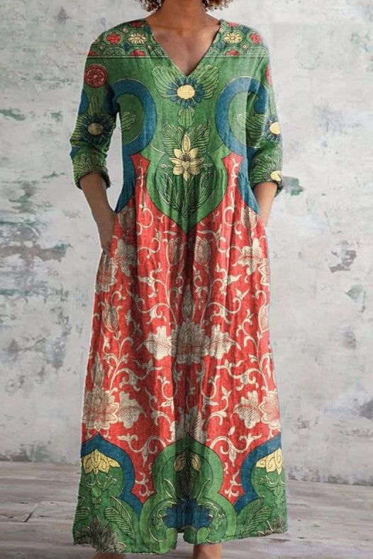 Bríd - Floral Maxi Dress