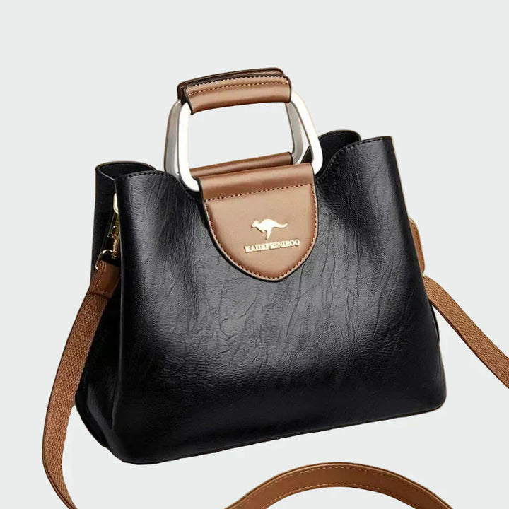 Eimear - Two-Tone Leather Bag