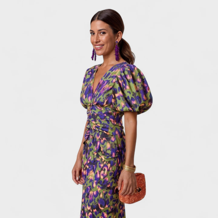 Méabh - Tropical Midi Dress