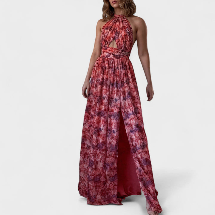 Laoise - Floral Halter Dress