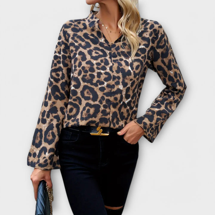 Eimear - Leopard Print Blouse