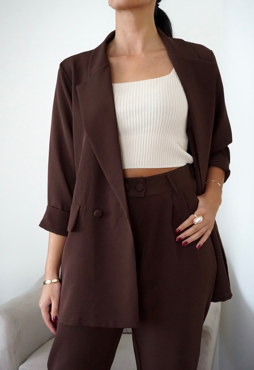 Maeve - Oversized Coat Set