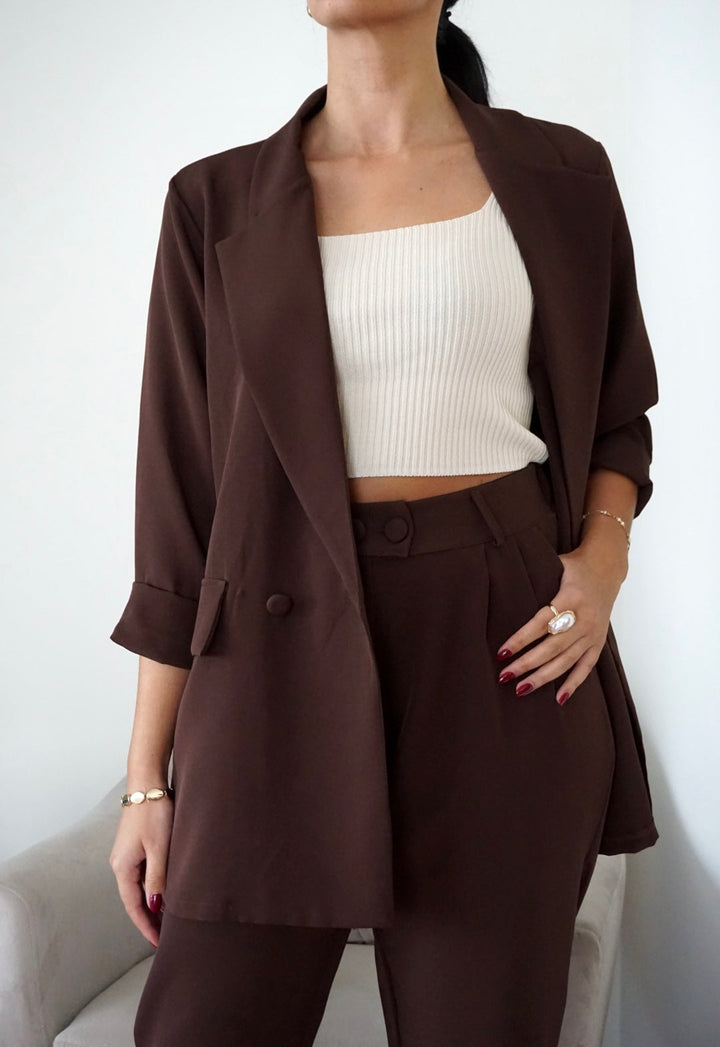 Maeve - Oversized Coat Set
