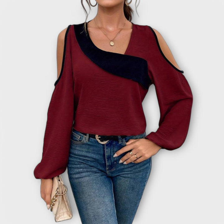 Eabha - Colour Block Blouse