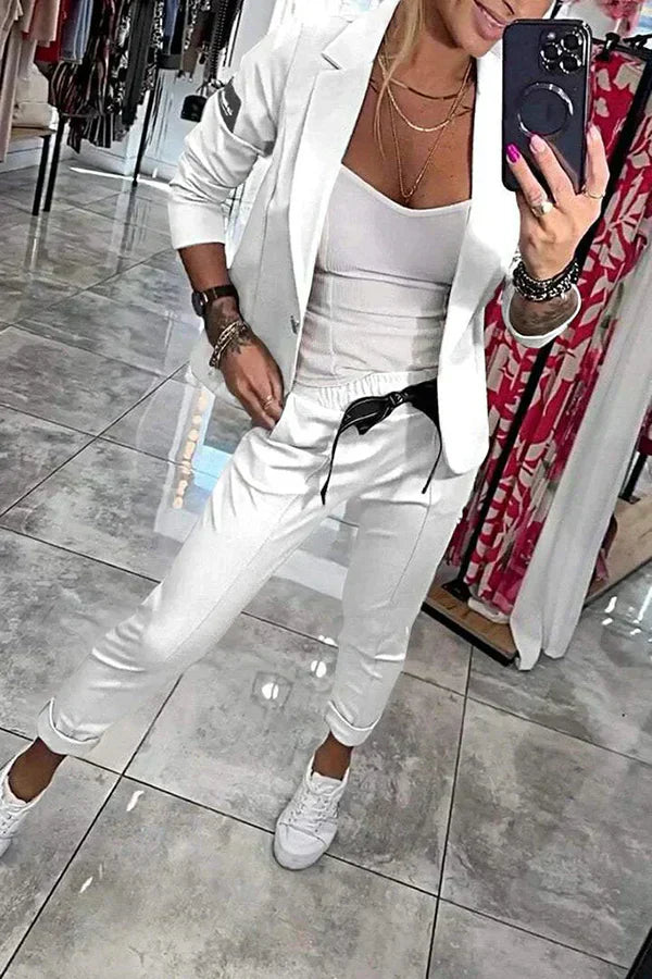 Caoimhe - Fluid Blazer Set