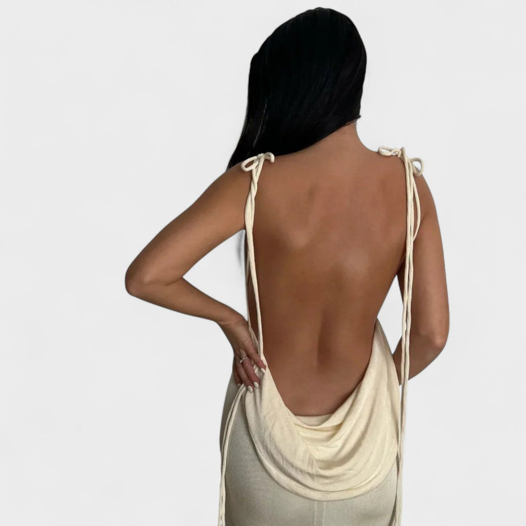 Caitríona - Open Back Dress