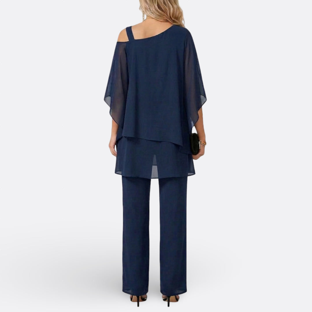 Una - Off-Shoulder Evening Set
