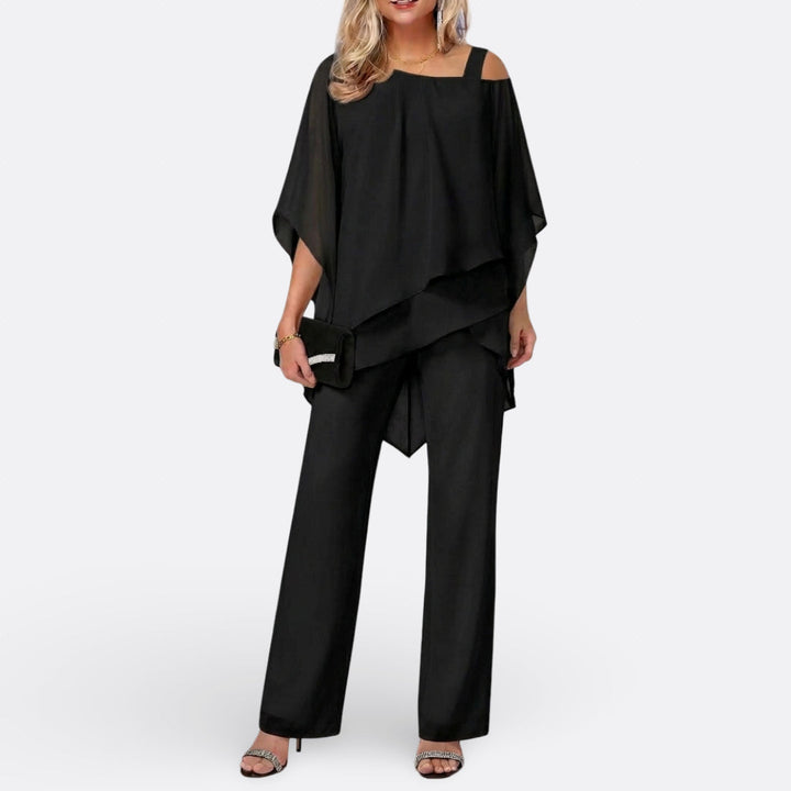 Una - Off-Shoulder Evening Set