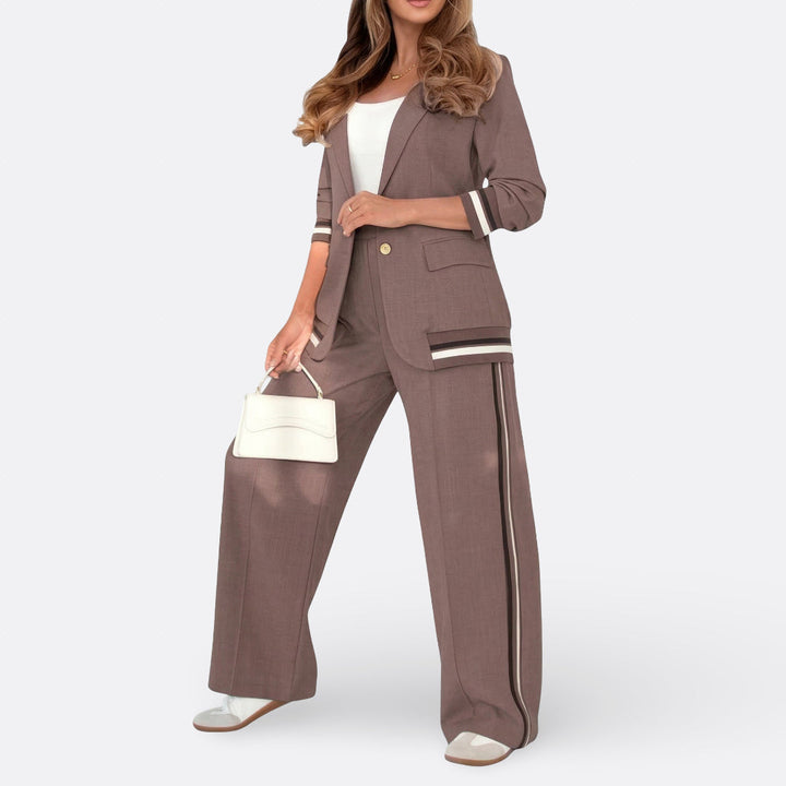 Laoise - Structured Blazer Trousers