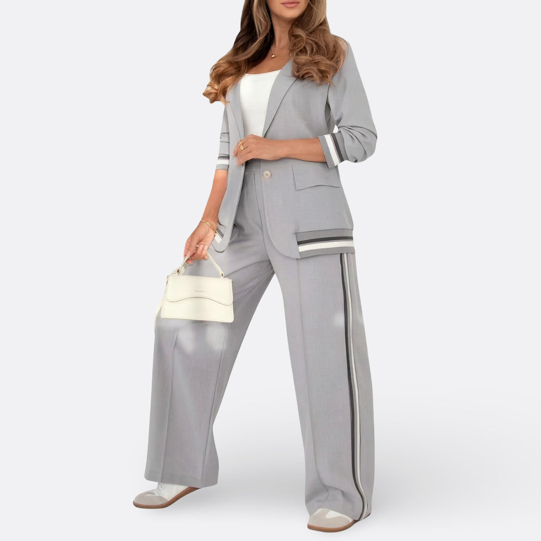 Laoise - Structured Blazer Trousers