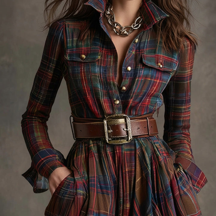 Eimear - Shirt Dress with Belt