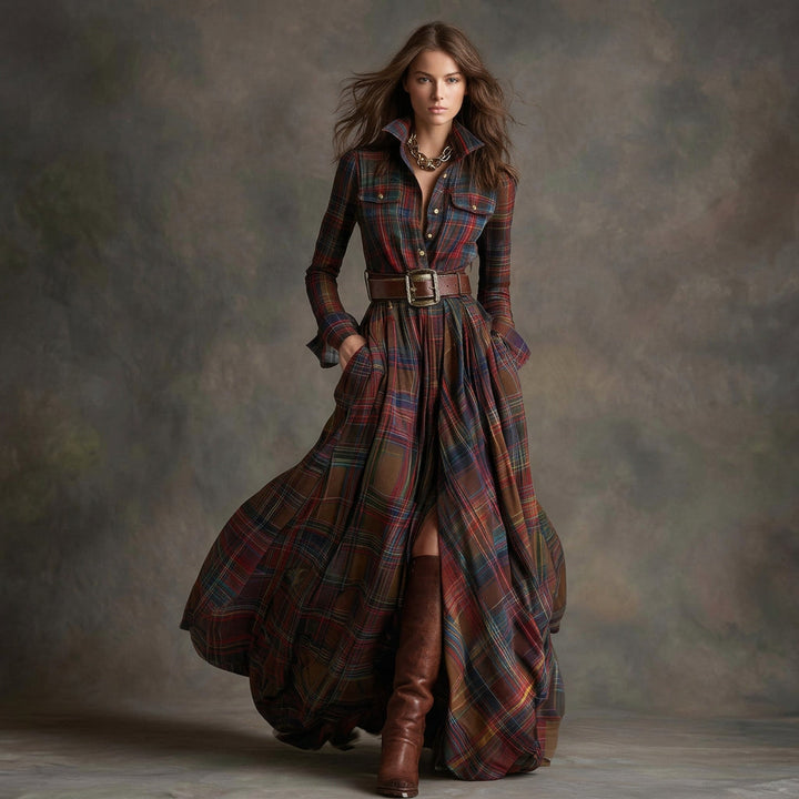 Eimear - Shirt Dress with Belt