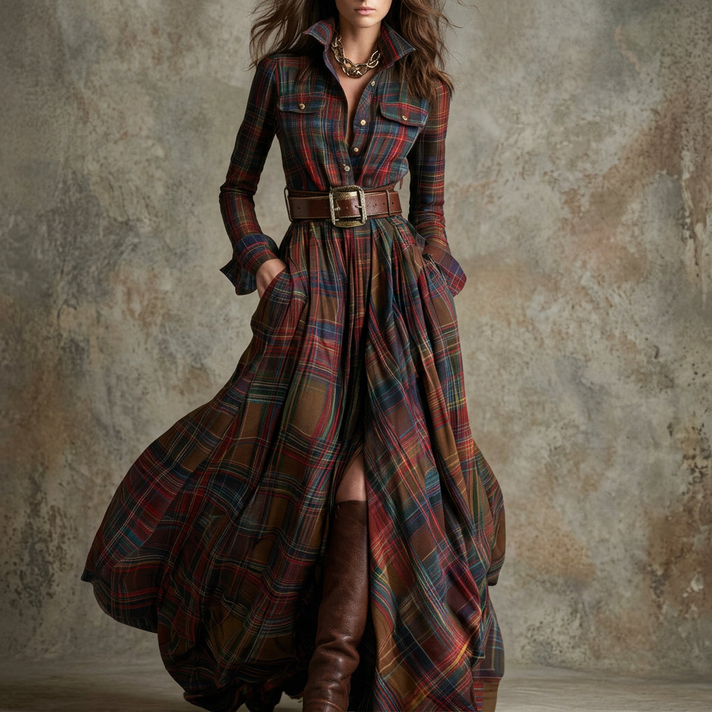 Eimear - Shirt Dress with Belt