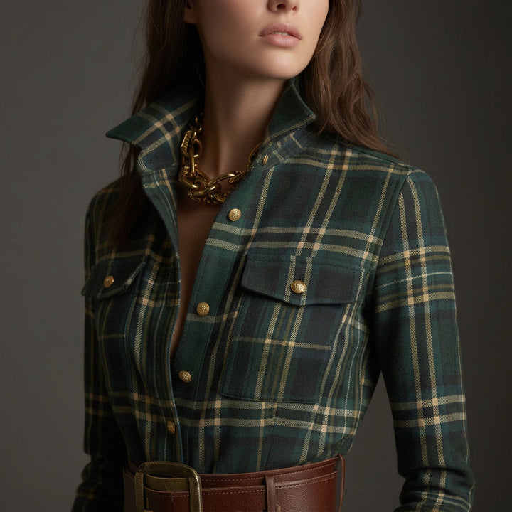 Eimear - Shirt Dress with Belt