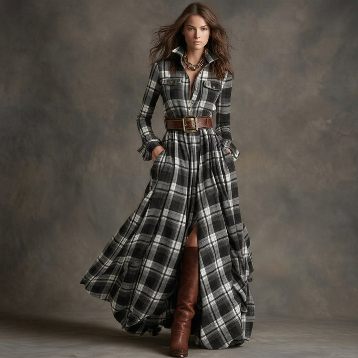 Eimear - Shirt Dress with Belt