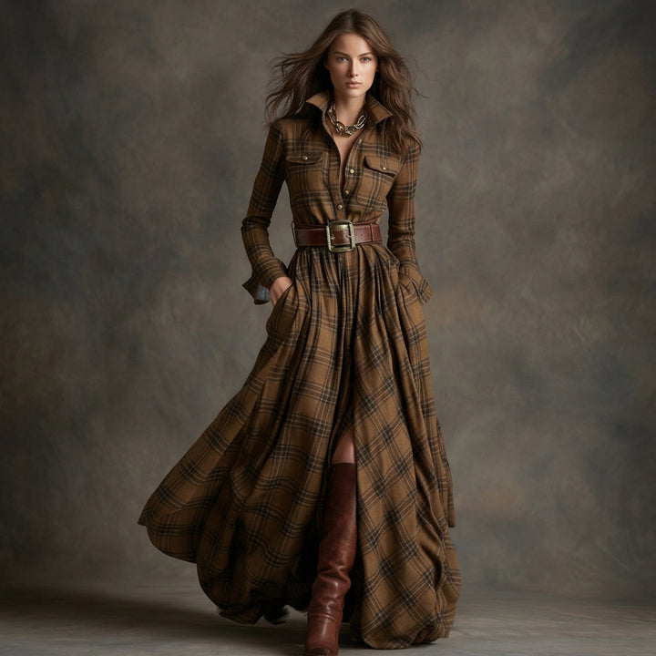 Eimear - Shirt Dress with Belt