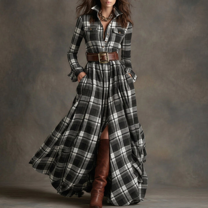Eimear - Shirt Dress with Belt