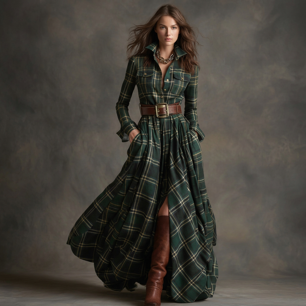 Eimear - Shirt Dress with Belt