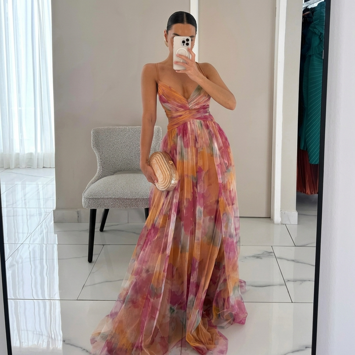 Eabha - Floral Maxi Dress