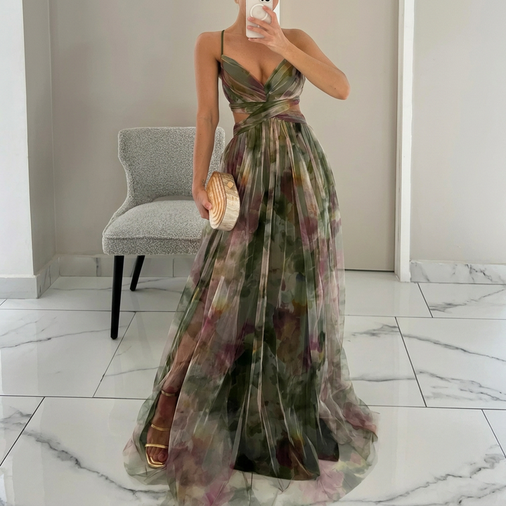 Gráinne - Floral Maxi Dress