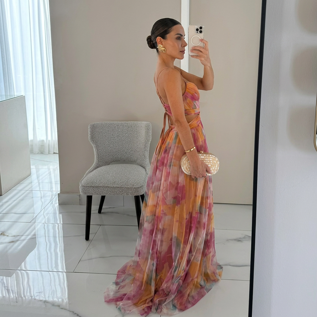 Eabha - Floral Maxi Dress