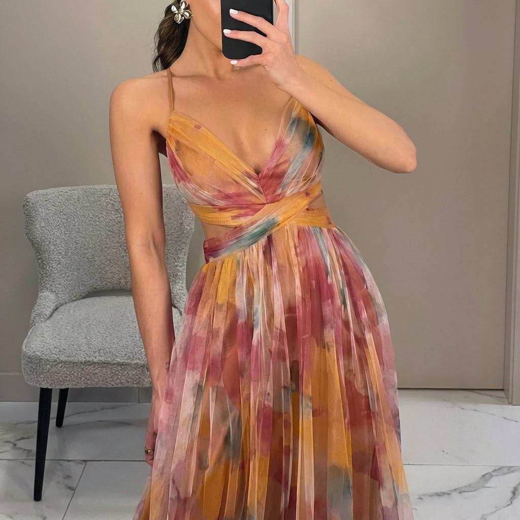 Gráinne - Floral Maxi Dress