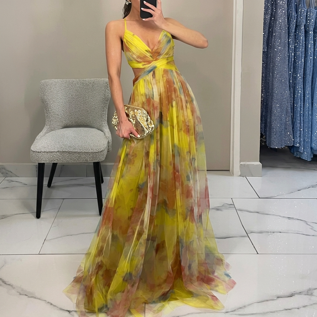 Eabha - Floral Maxi Dress