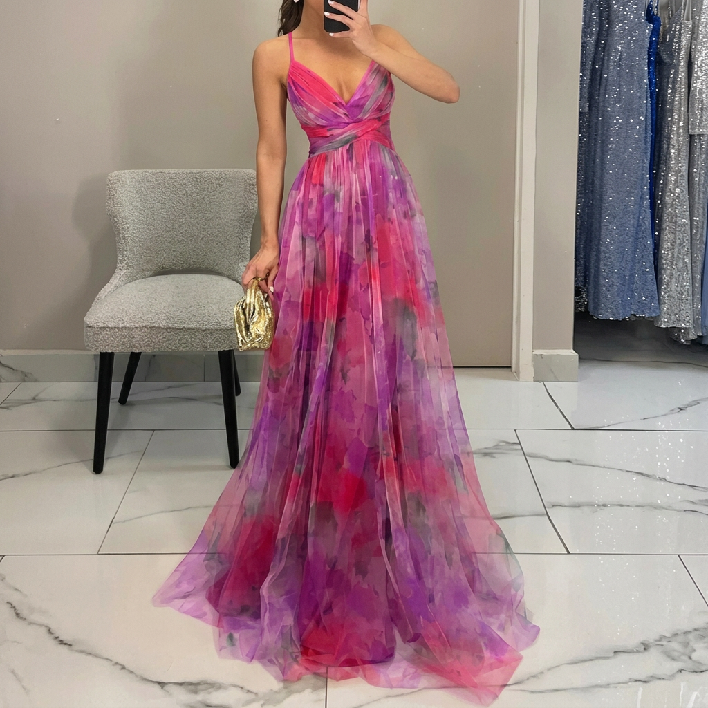 Eabha - Floral Maxi Dress