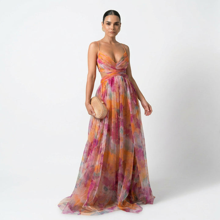 Gráinne - Floral Maxi Dress