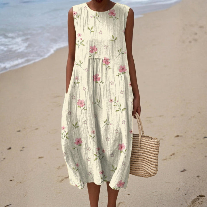 Eabha - Cotton Midi Dress