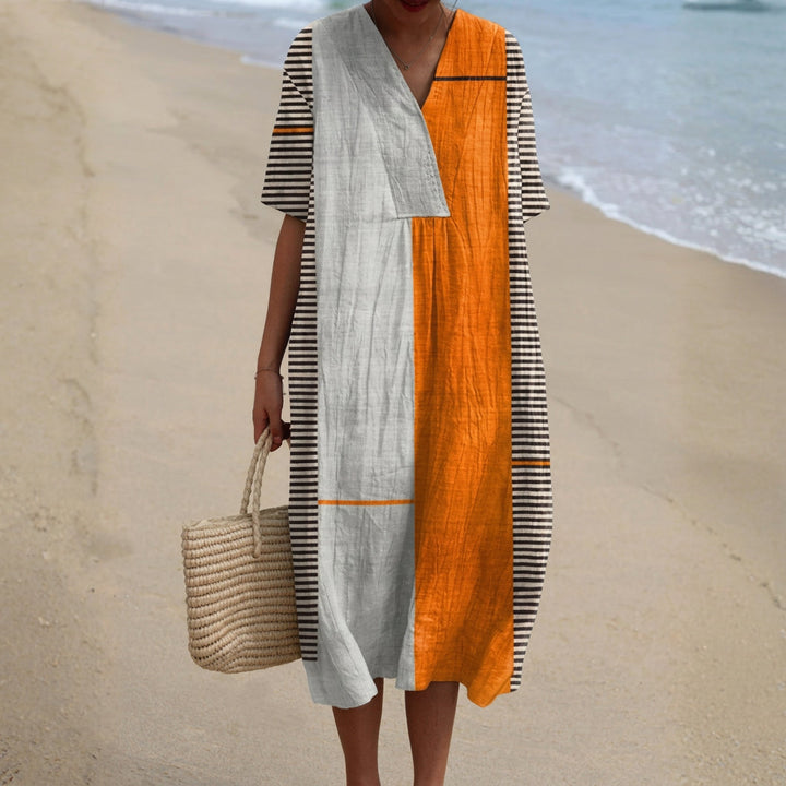 Maeve - Striped Cotton Dress