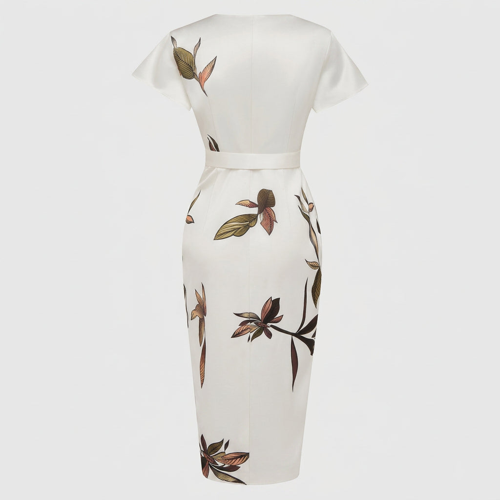 Eimear - Midi Dress with Bow