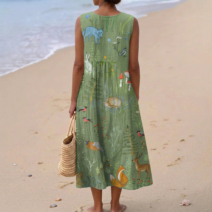Eimear - Cotton Midi Dress
