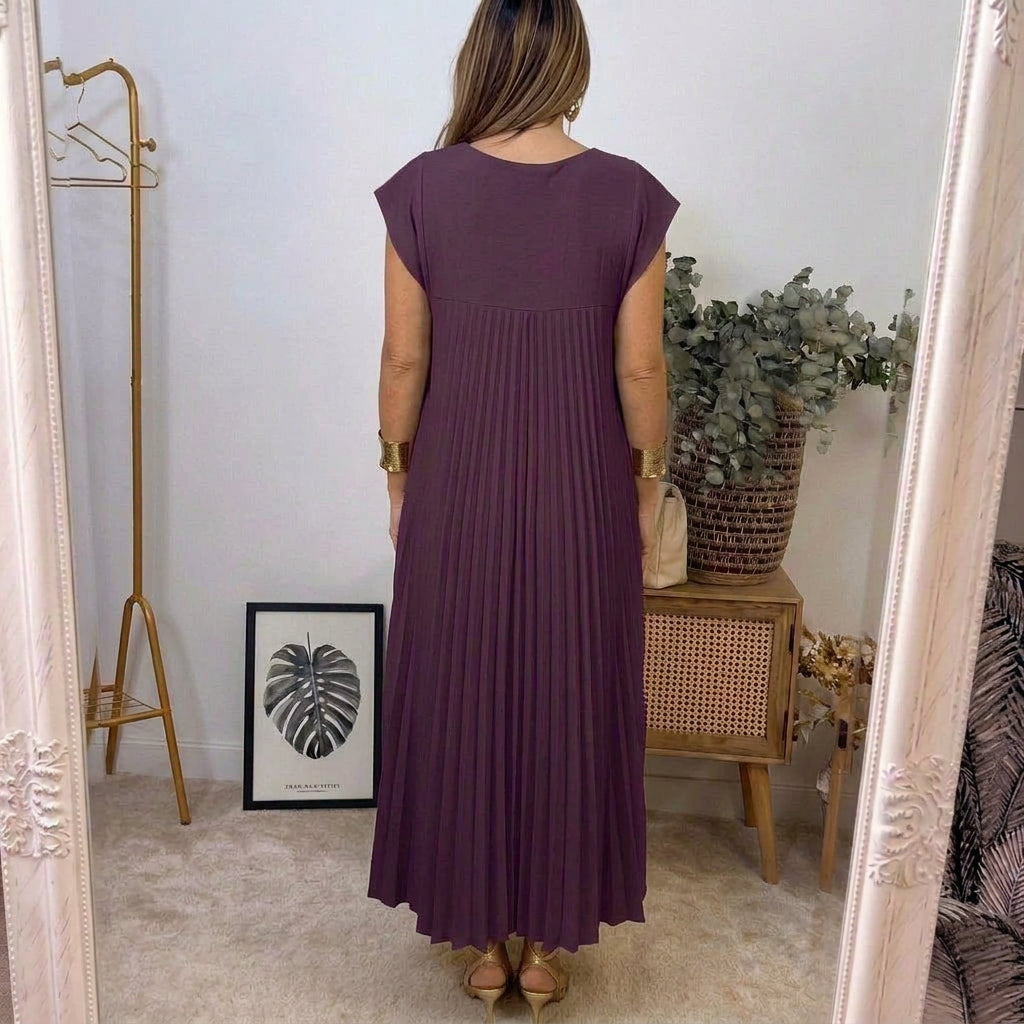 Eimear - Maxi Pleated Dress