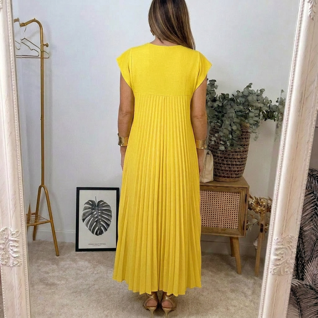 Eimear - Maxi Pleated Dress